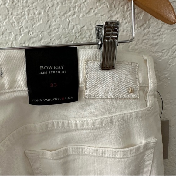 John Varvatos Bowery Slim Straight Jeans size 33 - Picture 7 of 7